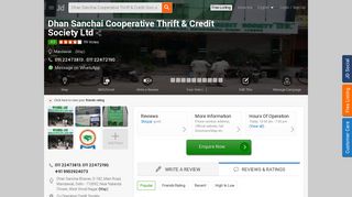 
                            8. Dhan Sanchai Cooperative Thrift & Credit Society Ltd, Mandawali - Co ...