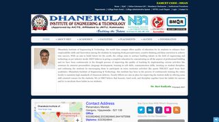 
                            6. Dhanekula Institute of Engineering & Technology