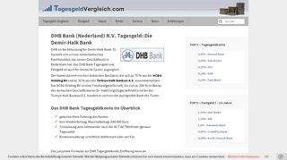 
                            10. DHB Bank Tagesgeld, Festgeld, Türkei Immobilienfinanzierung