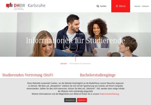 
                            5. DHBW Karlsruhe: Informationen für Studierende