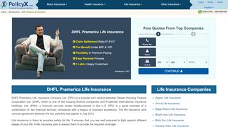 
                            10. DHFL Pramerica Life Insurance - Buy Best Life Insurance Plans