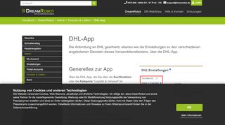 
                            12. DHL-App - DreamRobot