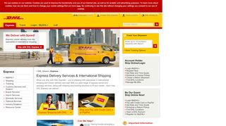 
                            4. DHL Express | Shipping, Tracking and Courier Delivery Services