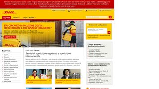 
                            3. DHL Express | Spedire, rintracciare e servizi di corriere espresso