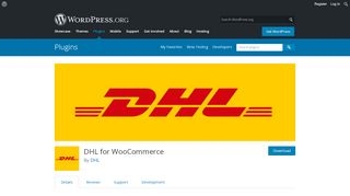 
                            12. DHL for WooCommerce | WordPress.org