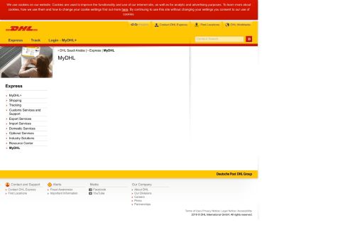 
                            2. DHL | MyDHL | English - Saudi Arabia