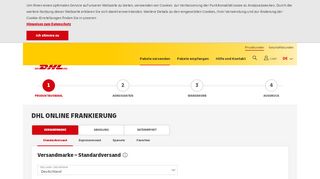 
                            13. DHL Online Frankierung