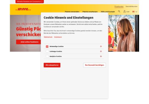 
                            11. DHL Päckchen - deutschlandweit günstig versenden für 3,79 Euro in ...