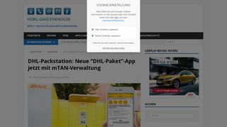 
                            6. DHL-Packstation: Neue 