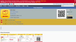 
                            8. DHL Paket - App - iTunes Deutschland | Chartoo