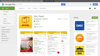 
                            8. DHL Paket – Apps bei Google Play