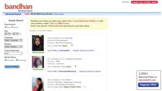 
                            6. Dhobi Matrimony. Dhobi Brides. 10,000+ Matching Profiles. - Bandhan ...