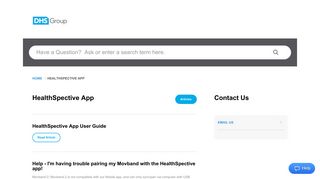 
                            10. DHS Group | HealthSpective App