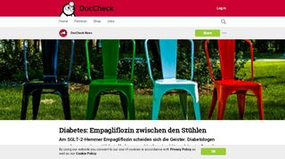 
                            13. Diabetes: Empagliflozin zwischen den Stühlen - DocCheck