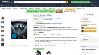 
                            7. Diablo III - Ultimate Evil Edition: Playstation 3: Amazon.de: Games