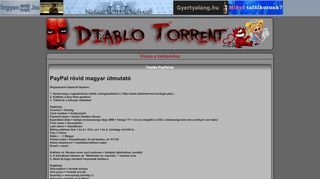 
                            8. Diablo Torrent :::::: Powered by: www.webtar.hu ::::::*