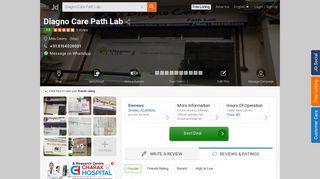 
                            6. Diagno Care Path Lab - Pathology Labs in Moradabad - Justdial