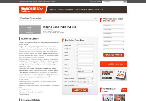 
                            13. Diagno Labs India Pvt Ltd - Welcome to Franchise India