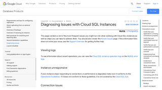 
                            11. Diagnosing Issues with Cloud SQL Instances | Cloud SQL for MySQL ...