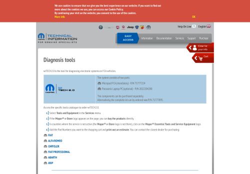 
                            6. Diagnosis tools - Technical Information