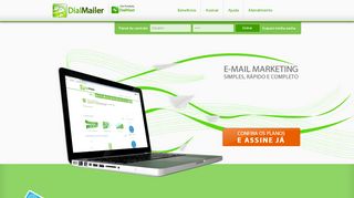 
                            2. DialMailer - E-mail marketing: simples, rápido e completo.