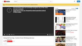 
                            7. Dialog Self Care App - Control of over 250 Dialog Services - YouTube