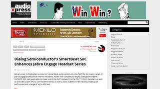 
                            10. Dialog Semiconductor's SmartBeat SoC Enhances Jabra Engage ...
