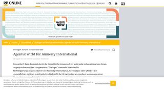 
                            5. Dialoger auf der Schadowstraße: Agentur wirbt für Amnesty International