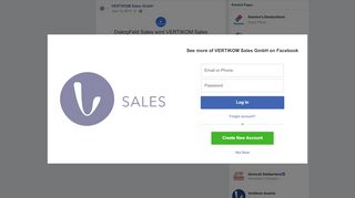 
                            7. DialogFeld Sales wird VERTIKOM Sales - VERTIKOM ... - Facebook