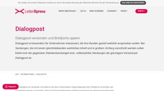 
                            9. Dialogpost versenden und sparen | LetterXpress.de