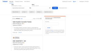
                            10. Diamond Resorts International Jobs, Employment | Indeed.com
