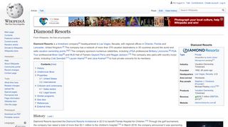 
                            12. Diamond Resorts - Wikipedia