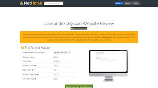 
                            7. Diamondexch9 Information. Get Insights on Diamondexch9.com ...