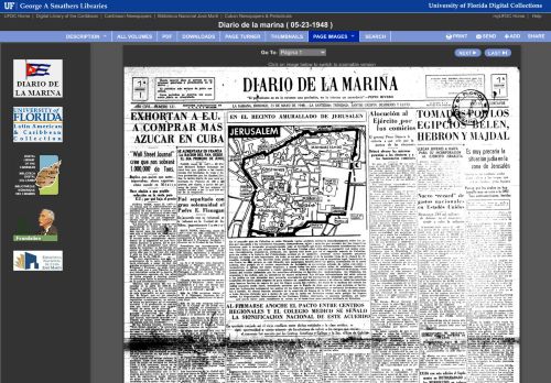 
                            12. Diario de la marina ( 05-23-1948 ) - University of Florida Digital ...