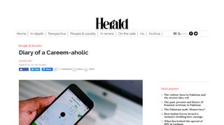 
                            13. Diary of a Careem-aholic - Herald