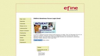 
                            9. Diätfrei Abnehmen Forum Login Email - efine - efine-online.de