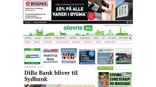 
                            11. DiBa Bank bliver til Sydbank - Stevns Netavis