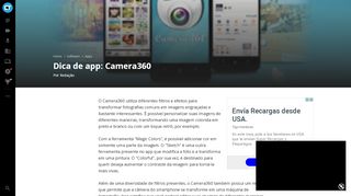 
                            3. Dica de app: Camera360 - Apps - Canaltech