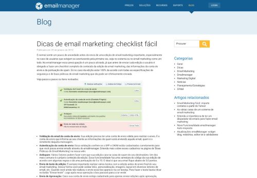 
                            12. Dicas de email marketing: checklist fácil - Emailmanager