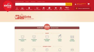 
                            7. Dicas – Lista de Casamento do Extra.com.br