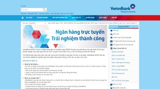 
                            4. Dịch vụ Ngân hàng điện tử - VietinBank