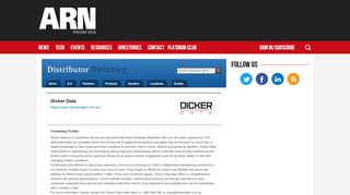 
                            6. Dicker Data - Distributor Directory - ARN