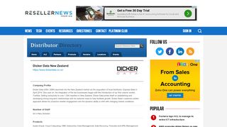 
                            5. Dicker Data New Zealand - Distributor Directory - Reseller News