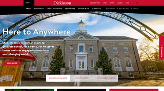 
                            9. Dickinson College Homepage