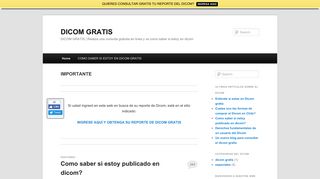 
                            5. DICOM GRATIS - REALIZA UNA CONSULTA AQUÍ