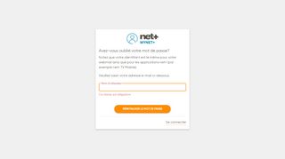 
                            4. Did you forget your password or your login - mynet+