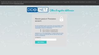 
                            2. DIDANET Recupera Password - Didanet.eu