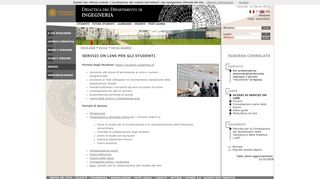 
                            4. DIDATTICA del Dip. di Ingegneria :: Servizi Studenti - Università del ...