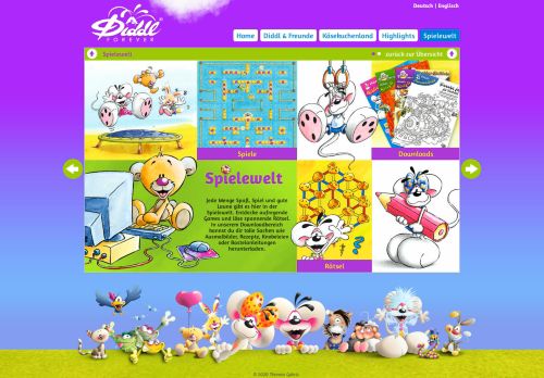 
                            2. Diddls Homepage - Offizielle Internetseite der Diddl-Maus - Spielewelt ...