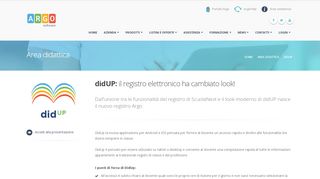 
                            8. didUP - Argo - Software per la Scuola e la pubblica amministrazione